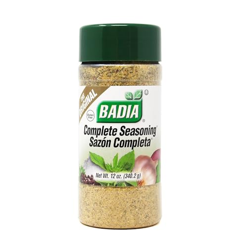 Badia Complete Seasoning 12 oz - All-Purpose Spice Blend of Garlic, Onion, Salt, Pepper, Herbs & Spices - Savory Signature Blend