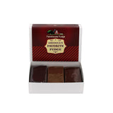 Farmhouse Fudge 3 Piece Sampler Box - Assorted Fudge Candy Gift including Chocolate Lovers, Peanut Butter Lovers, Nut Lovers, Candy Lovers - Assorted