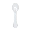 Karat U2450W 2.9" PS Disposable Tasting Spoon, White (Pack of 4000)