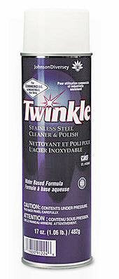 Twinkle Professional Strength Stainless Steel Cleaner & Polish (6 Pack)