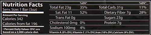Love Force Rawganic Vegan Energy Bar, Fig Ginger, 3 Ounce