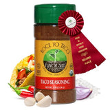 Organic Taco Seasoning - Rock Yo Taco by Flavor Seed, Gluten Free, Low Sodium Mexican Spice Blend for Cooking, No Sugar, Zero Calorie, Mild & Keto