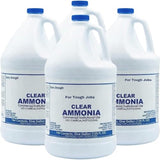 Hathoro (4 Gallons) Clear Ammonia Cleaner Liquid, Multi-Surface Cleaning Solution | Removes Grease, Hard Water Stains and Odors - Multipurpose Kitchen