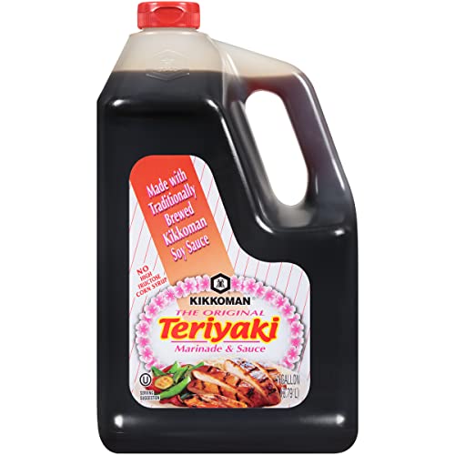 Kikkoman Marinade and Sauce, Teriyaki, 128 Ounce