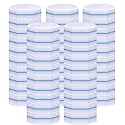 50 Count Toilet Brush Heads Compatible Most Wand Refills