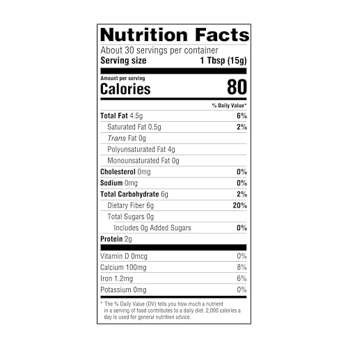 Amazon Grocery, Organic Chia Seeds, 16 Oz