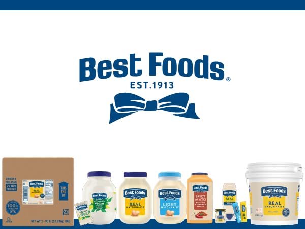 Best Foods Real Mayonnaise Jar, Condiment for Sandwiches, Salads, Mayo Made with 100% Cage Free Eggs, Gluten Free 1 gallon 128 oz, Pack of 1