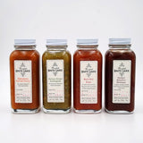 Marshalls Haute Sauce Hot Sauce Sampler, 16 fl oz, Variety Pack of 4 Flavors
