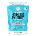 Lakanto Powdered Monk Fruit Sweetener With Erythritol, Powdered Sugar Substitute Sweetener For Baking & Cooking Waffles, Donuts, Cookies & More, Keto, Low Calorie, Low Carb, Vegan, Gluten Free, 1 Lb