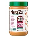 NuttZo Organic Power Fuel 7 Nuts and Seeds Butter, Crunchy, Paleo and Keto Friendly, Peanut and Gluten Free, Vegan, Kosher, 1g Sugar, 6g Protein, 26