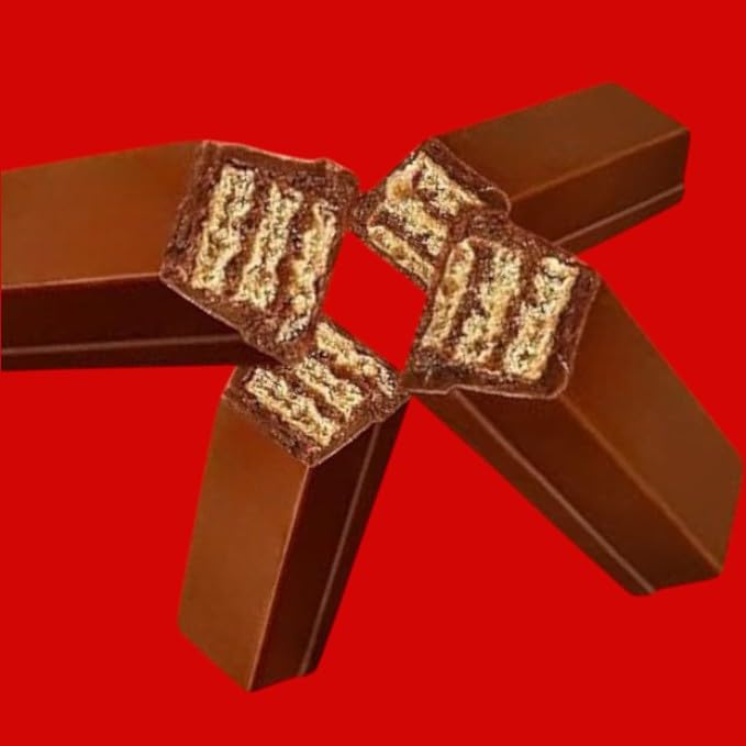 Mini Chocolate Waffer Bars-1.5 lbs Milk Chocolate Waffer Mini Individually Wrapped Bulk Pack-Crisp Wafer in Bulk - Perfect Snack Size for Sharing