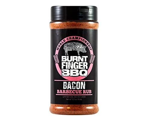 Burnt Finger BBQ - Bacon Barbecue Rub - Large 12.1 oz