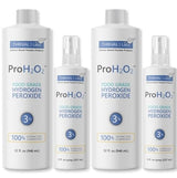 Thrival Labs ProH2O2 3% Food Grade Hydrogen Peroxide - Natural Cleaner & Disinfectant - Household Use - For Cleaning, Sanitizing & Gargle - 8 fl oz