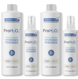 Thrival Labs ProH2O2 3% Food Grade Hydrogen Peroxide - Natural Cleaner & Disinfectant - Household Use - For Cleaning, Sanitizing & Gargle - 8 fl oz