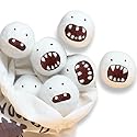 Woolbuddy Monster Dryer Balls (6-Pack) - Cute Handmade Wool Characters, Natural Fabric Softener, Eco-Friendly Gift for Families & New Homes