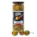 Collins Colossal Martini Pimento Olives | Premium Garnish for Cocktails, Martinis, and Salads, Snack Trays, Charcuterie, Cheese Plates, Condiment