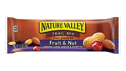 Granola Bar Sample Pack (35 Items) Cliff Bar, Belvita Breakfast, Nutri Grain, Chewy, Nature Valley: Fruit and Nut, Peanut Butter, Oats