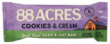 88 Acres Cookies and Cream Seed & Oat Bar, 1.6 OZ