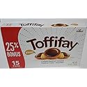 Storck Toffifay, A Whole Hazelnut, Caramel Hazelnut Cream, Chocolate Candy, 15 Pieces Per Box, 4.4 OZ