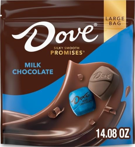 DOVE PROMISES Milk Chocolate Candy, Individually Wrapped, 14.08 oz Bag