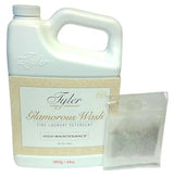 Tyler Candle Glamorous Wash High Maintenance Half Gallon (64 OZ) Laundry Detergent with Glamorous Sachet Single Pouch