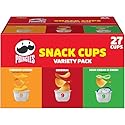 Pringles Potato Crisps Chips, Lunch Snacks, Snack Cups, Variety Pack, 19.3oz Box (27 Cups)