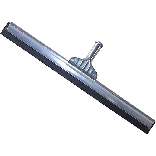 Ettore 55018 Aluminum Straight Heavy Duty Floor Squeegee, 18-inch