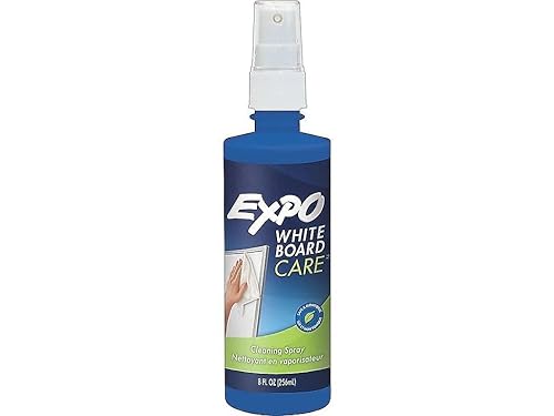 EXPO Whiteboard Cleaning Spray, Non-Toxic Dry Erase Board Cleaner, 8 Oz Bottles, 12-Pack