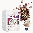 Rishi Tea Elderberry Healer Herbal Tea - Organic, Caffeine Free Sachet Bags, Antioxidant Elderberry with Ginger & Hibiscus - 15 Count (Pack of 1)