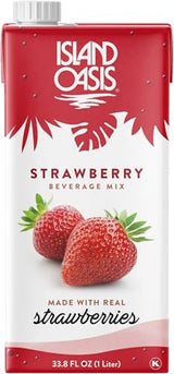 Island Oasis Strawberry Beverage Mix, 1 Liter