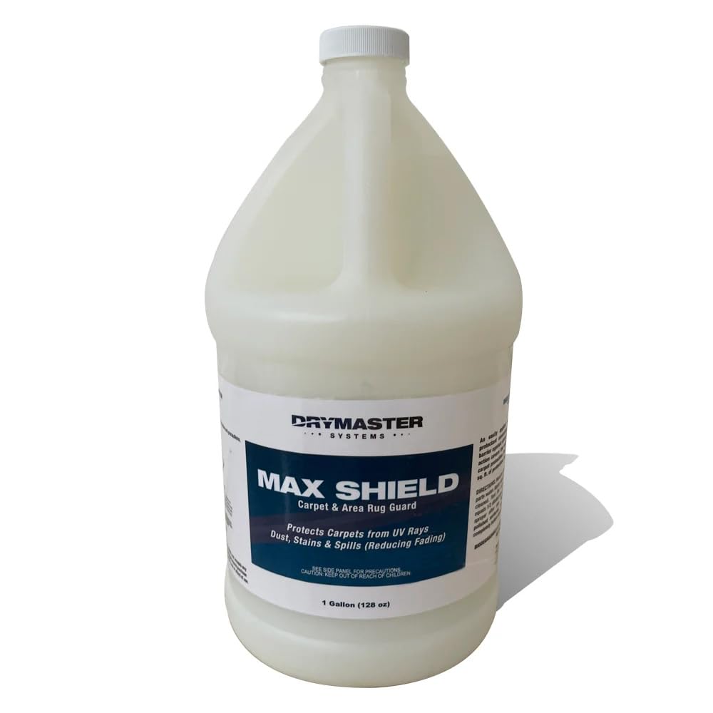 Drymaster Systems Max Shield Carpet & Upholstery Stain Resistant & Protectant, 1 Gallon