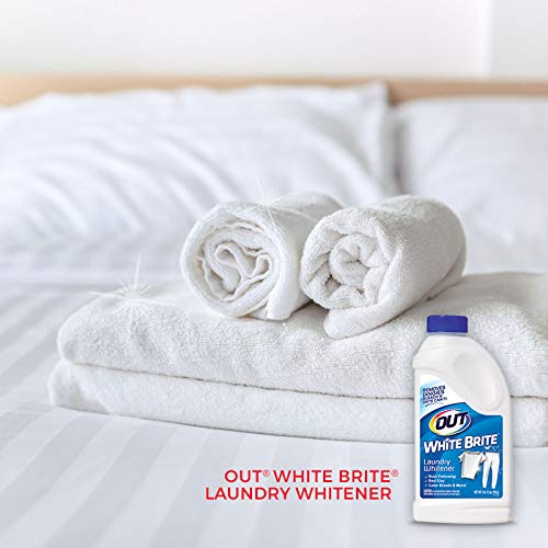 OUT White Brite Laundry Whitener and Multipurpose Rust Stain Remover Powder