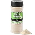 Soeos Garlic Powder, 105g (3.7oz), Garlic Powder Seasoning, Additive Free, Non-GMO, Garlic Seasoning for Flavor Vegetables, Grilled Meats, Salads