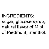 Serra, Filled Candy w/ Piemontese Mint - Ripiene alla Menta Solo Piemontese 100g bag (8 pcs)