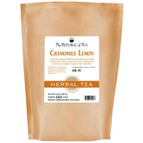 The Republic of Tea Chamomile Lemon Herbal Tea Bulk, 250 Tea Bags, Caffeine-Free Tea With Valerian Root