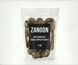 Milk Chocolate Double Dipped Peanuts 1 lb Bulk Bag | Gluten-Free Sweet & Salty Snack | Creamy Milk Chocolate Roasted Peanuts | Family Snack, Party