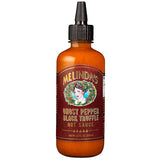 Melinda's Ghost Pepper Black Truffle Hot Sauce - Gourmet Ghost Pepper Hot Sauce with Italian Black Truffle Perfect for Fries, Wings, Eggs, Pizza