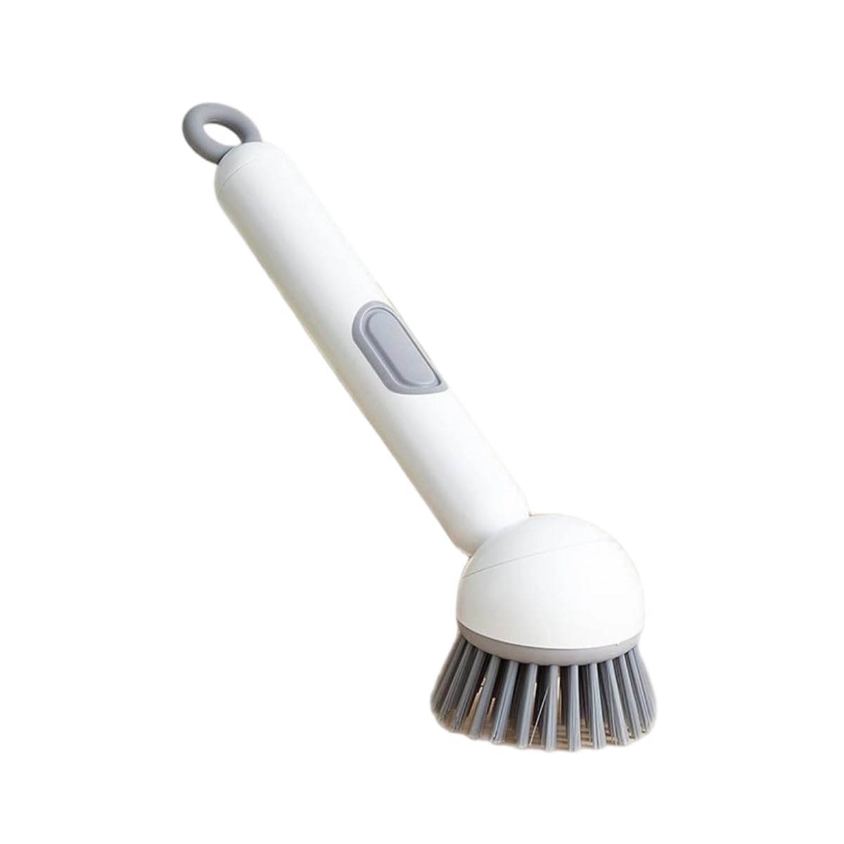 6-in-1 Dish Brush with Detergent Dispenser 360° Rotating Scrubber for Pots Pans Dishes & Utensils Adjustable Angles Non-Slip Grip Handle Durable PET