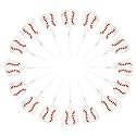 Baseball Lollipops Suckers Sports Pops for Birthday, Sports Event or Baseball Party Favor, Individually Wrapped 12 Pack