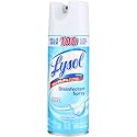 Lysol Disinfectant Spray, Sanitizing and Antibacterial Spray, For Disinfecting and Deodorizing, Crisp Linen, 2 Count, 12.5 fl oz each