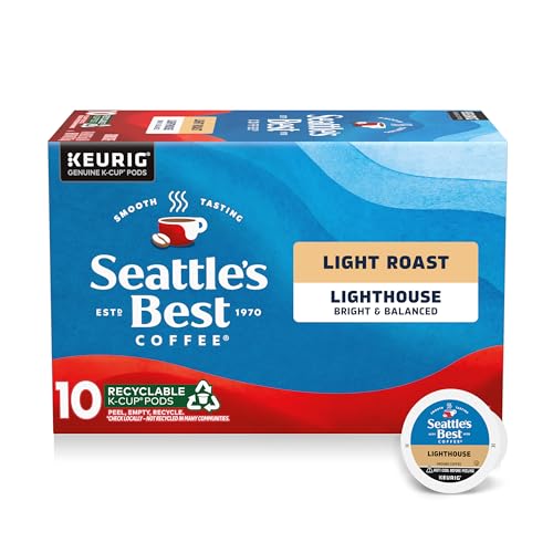Seattle's Best K-Cup Pods - 10ct Lighthouse Blend