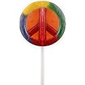 Giant Gummy Peace Sign on a stick, 3 Ounce