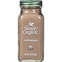 Simply Organic Cardamom, 2.82 Ounce, Certified Organic & Kosher, Aromatic, Subtly Spicy-Sweet, No ETO, Non Irradiated