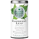 The Republic of Tea - Raspberry Leaf SuperHerb Tea Tin, 36 Herbal Tea Bags, Naturally Caffeine-Free