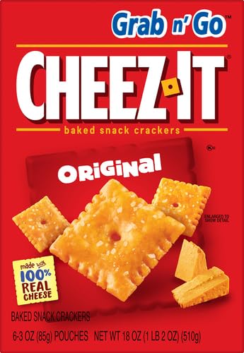Kellogg's Cheez-It Original Crackers 3 oz. Pegged
