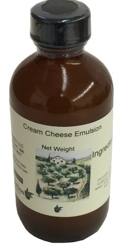 OliveNation Cream Cheese Emulsion, Water Soluble Baking Flavor for Cakes, Cookies, Fillings, Frosting, Beverages, Gluten Free - 32 ounces