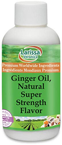 Ginger Oil, Natural Super Strength Flavor (4 oz, ZIN: 528534)
