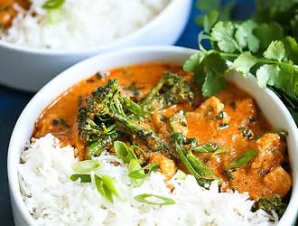 Curry Girl Tikka Masala Sauce, Mild, 16 oz Authentic Indian Simmer Sauce, Vegan, Gluten-Free, All Natural, Bold Flavor for Chicken, Tofu, or