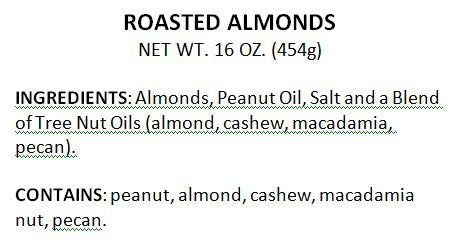 California Almonds - 16 oz. Red Gift Box