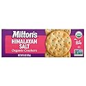 Milton's Organic Crackers, Himalayan Salt - Certified Organic, Non-GMO Project Verified, Kosher, Made With Real Pink Himalayan Salt, Great